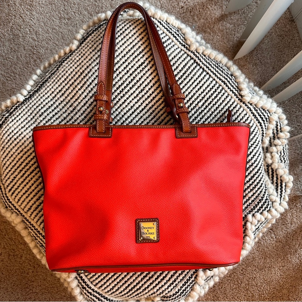 Dooney & Bourke Medium Orange Tote